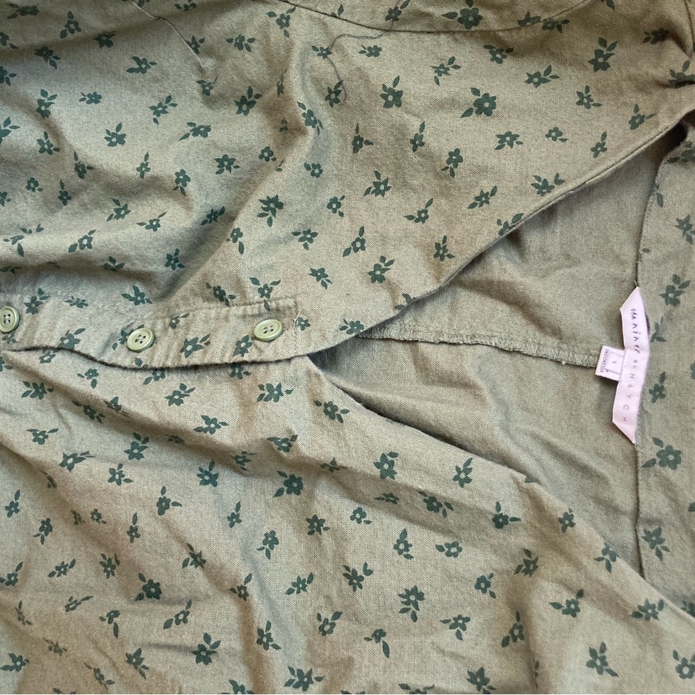 The Nines by HATCH Green Jumpsuit